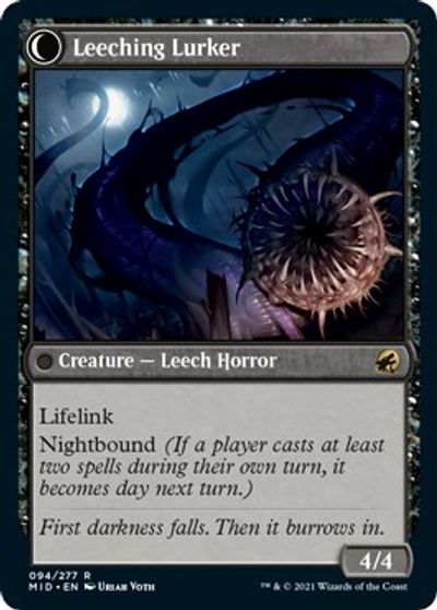 Curse of Leeches // Leeching Lurker [Innistrad: Midnight Hunt] | Good Games Adelaide SA