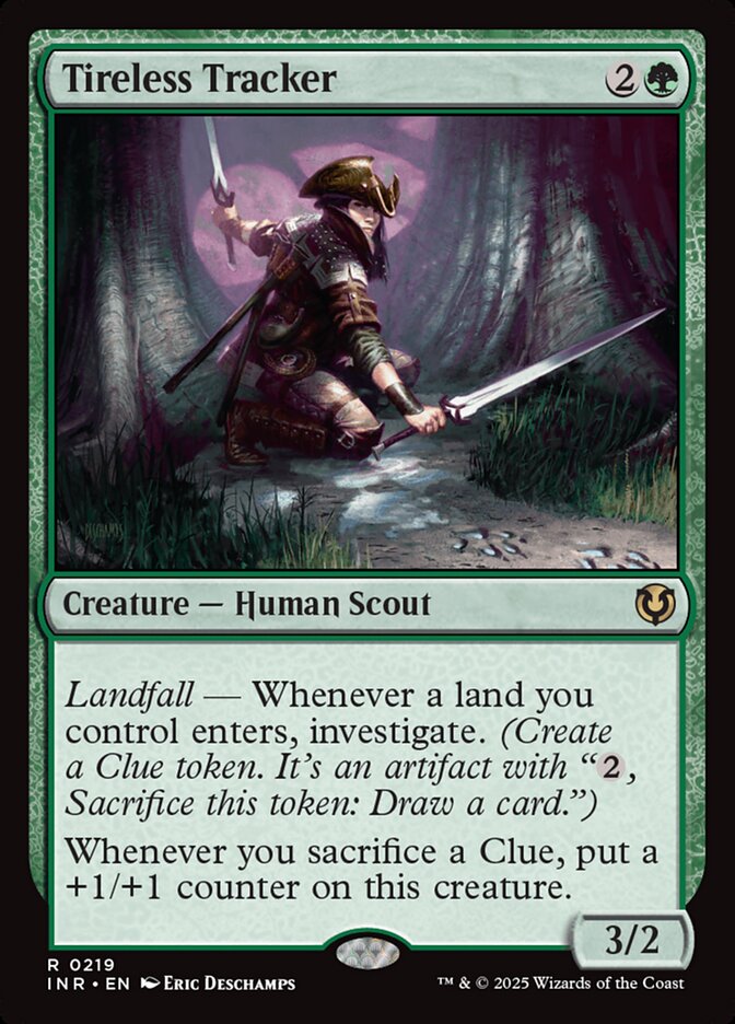 Tireless Tracker 219 (Innistrad Remastered)  - Foil | Good Games Adelaide SA