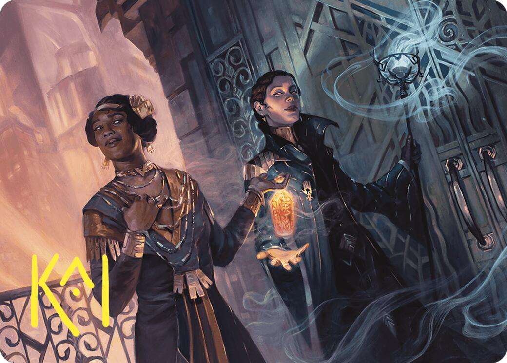 Bribery Art Card (Gold-Stamped Signature) [Commander Masters Art Series] | Good Games Adelaide SA