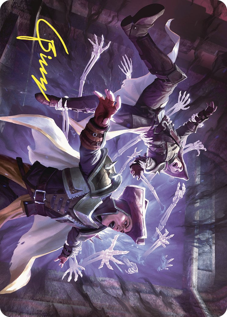 Grave Pact Art Card (Gold-Stamped Signature) [Commander Masters Art Series] | Good Games Adelaide SA