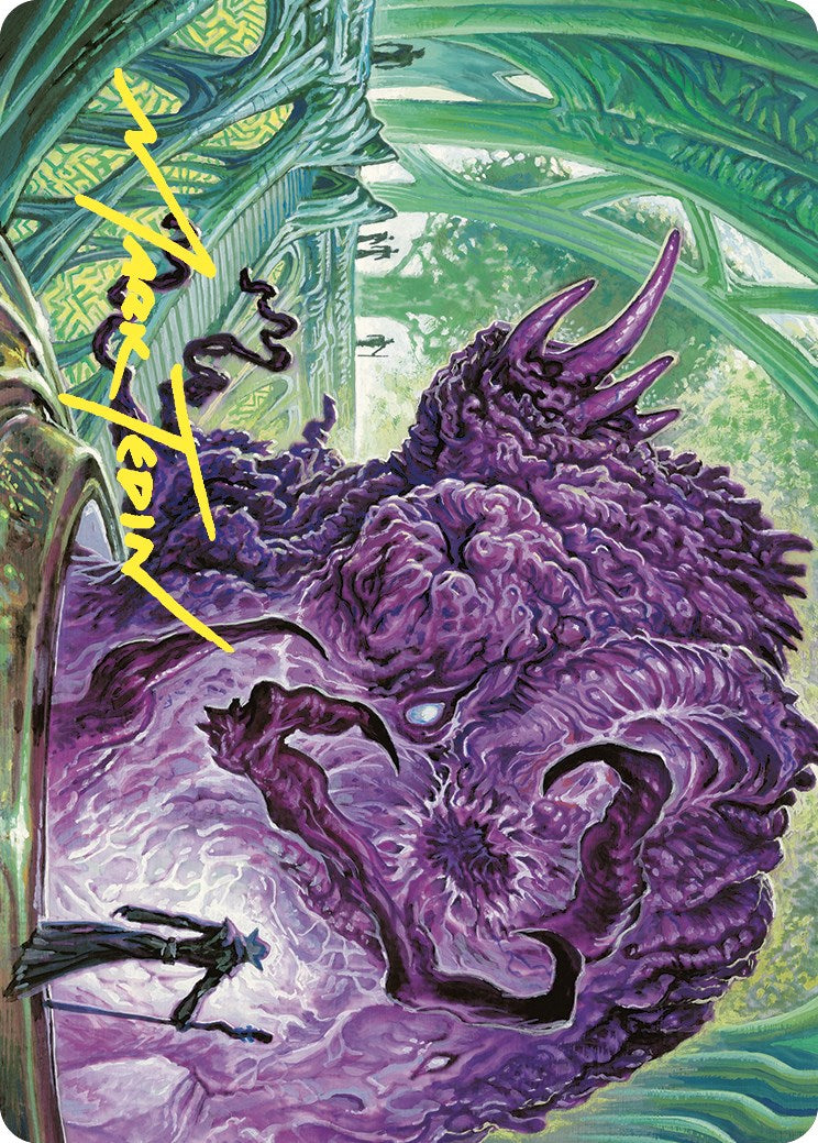 Experiment Kraj Art Card (Gold-Stamped Signature) [Commander Masters Art Series] | Good Games Adelaide SA
