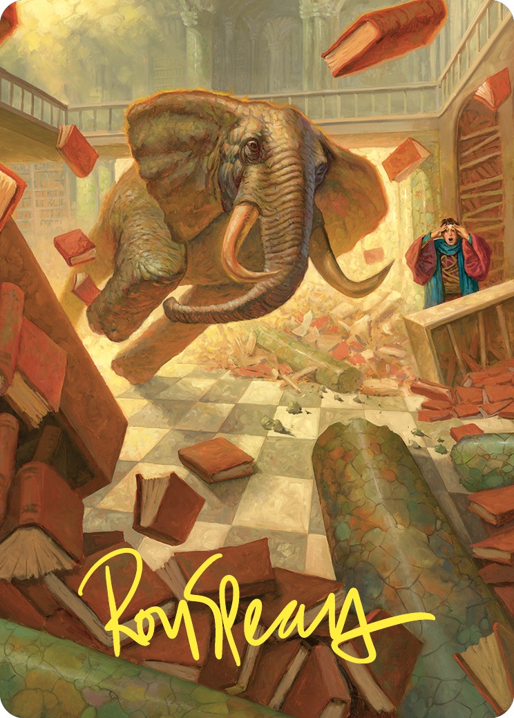 Generous Gift Art Card (Gold-Stamped Signature) [Commander Masters Art Series] | Good Games Adelaide SA