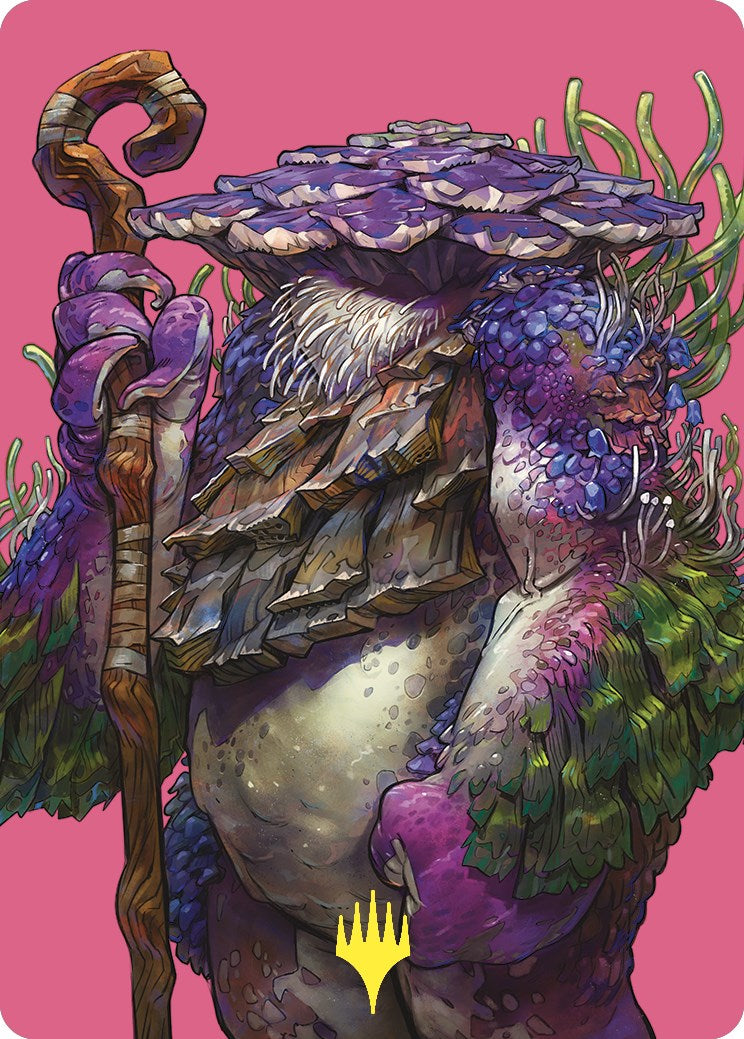 Slimefoot, the Stowaway Art Card (Gold-Stamped) [Commander Masters Art Series] | Good Games Adelaide SA