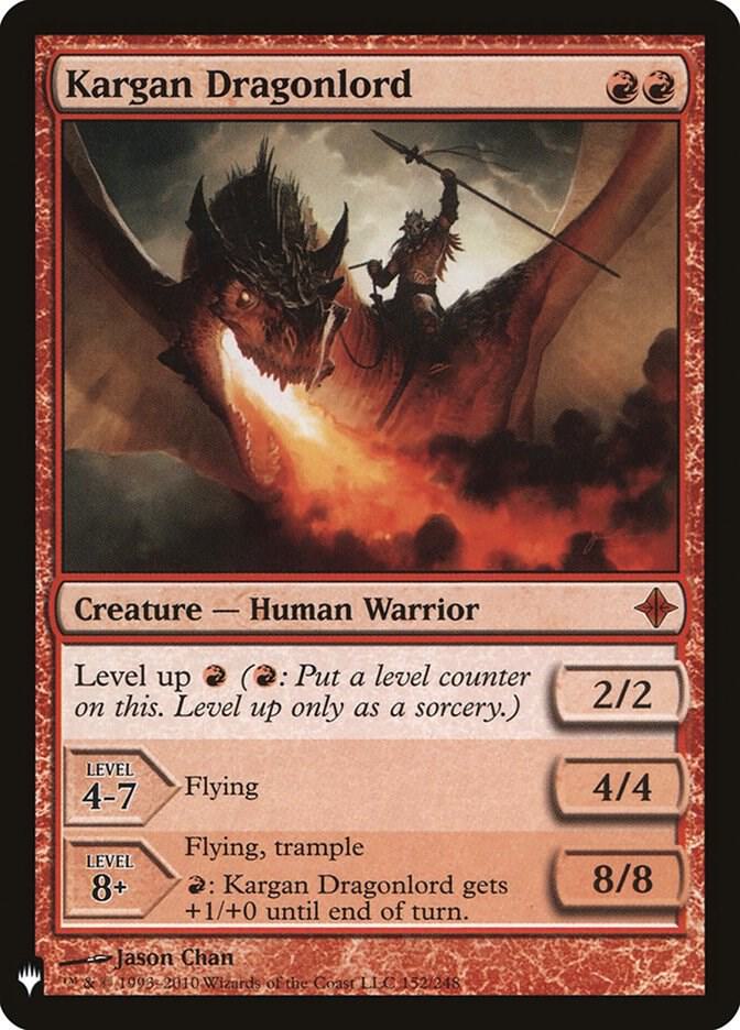 Kargan Dragonlord 152 (The List Reprints)  | Good Games Adelaide SA