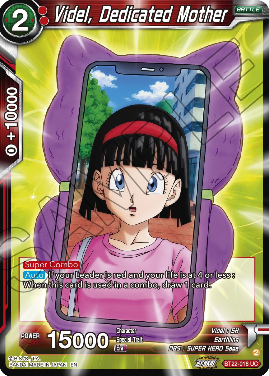 Videl, Dedicated Mother (BT22-018) [Critical Blow] | Good Games Adelaide SA