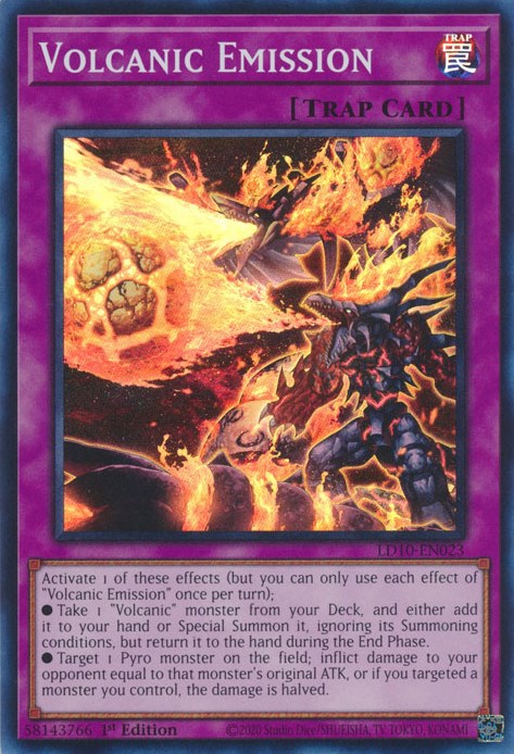 Volcanic Emission [LD10-EN023] Super Rare | Good Games Adelaide SA