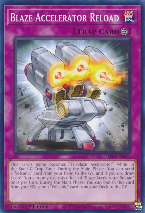 Blaze Accelerator Reload [LD10-EN031] Common | Good Games Adelaide SA