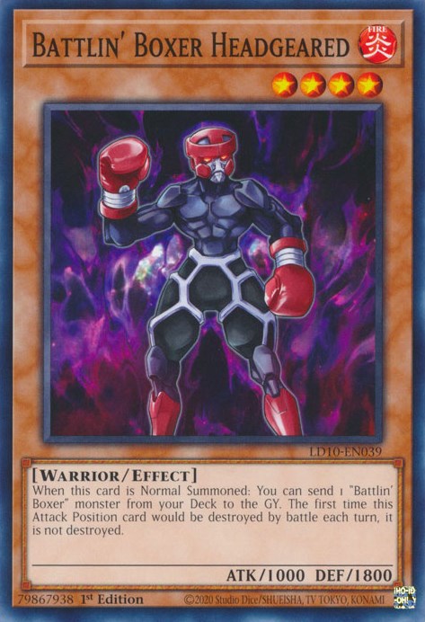 Battlin' Boxer Headgeared [LD10-EN039] Common | Good Games Adelaide SA