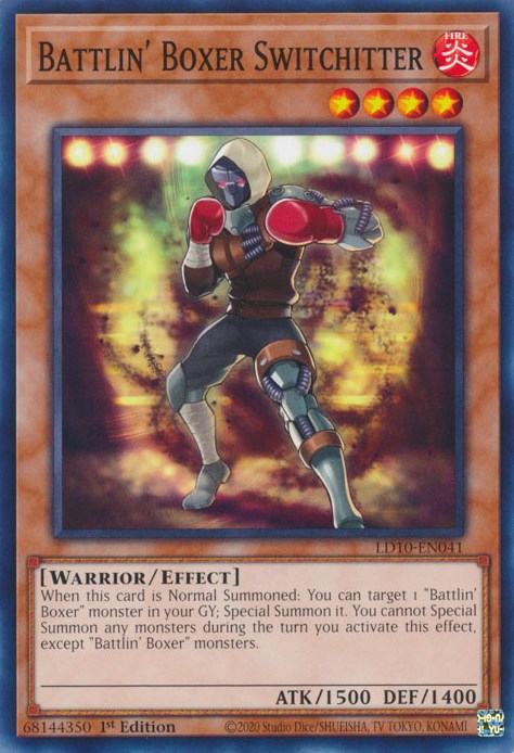 Battlin' Boxer Switchitter [LD10-EN041] Common | Good Games Adelaide SA