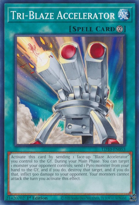 Tri-Blaze Accelerator [LD10-EN053] Common | Good Games Adelaide SA