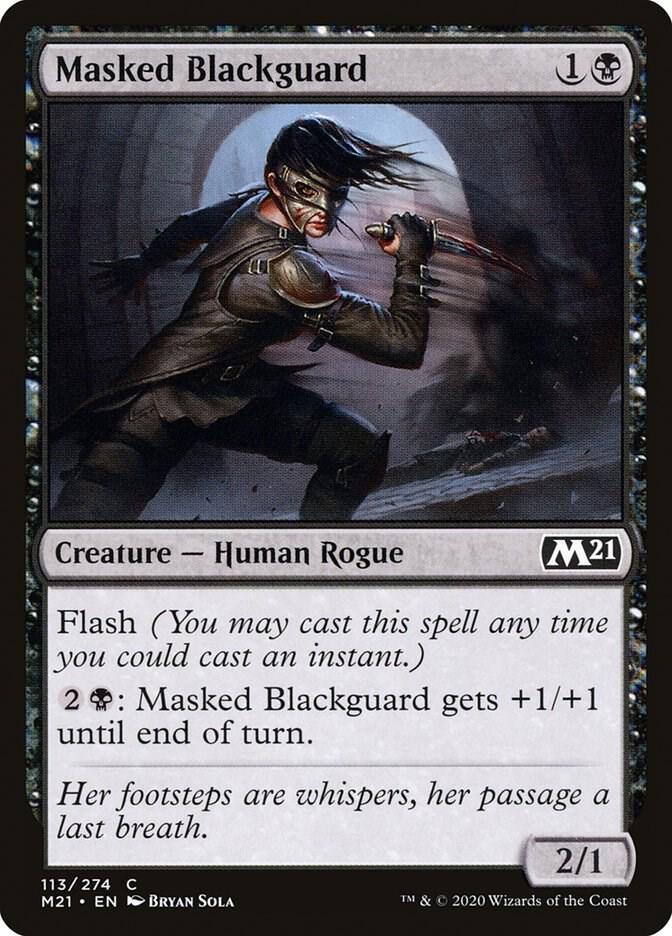 Masked Blackguard 113 (Core Set 2021)  | Good Games Adelaide SA