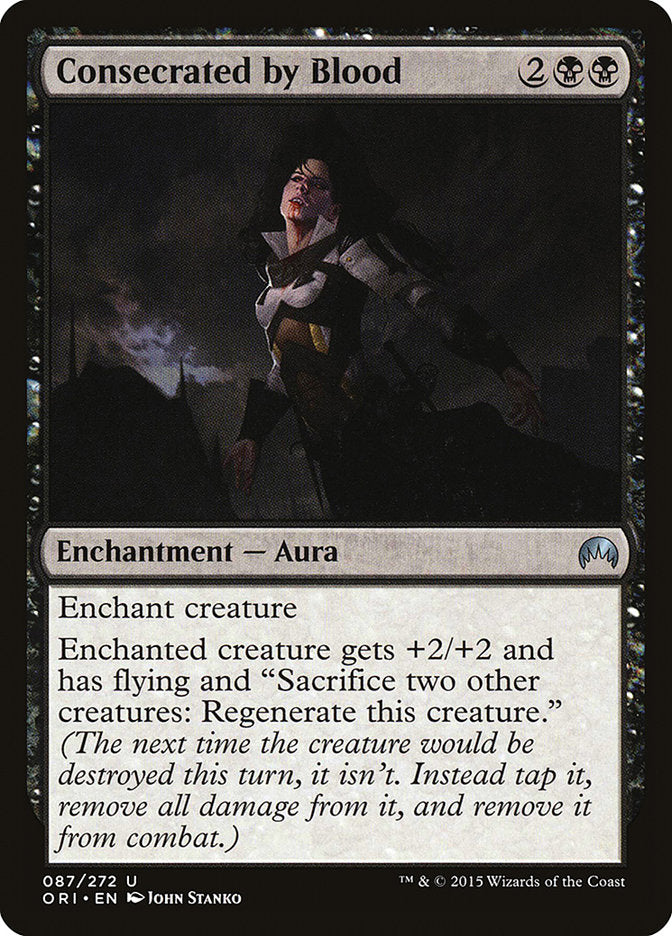 Consecrated by Blood 87 (Magic Origins)  - Foil | Good Games Adelaide SA