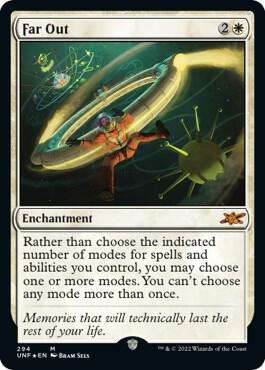 Far Out Galaxy Foil 294 (Unfinity)  - Foil | Good Games Adelaide SA