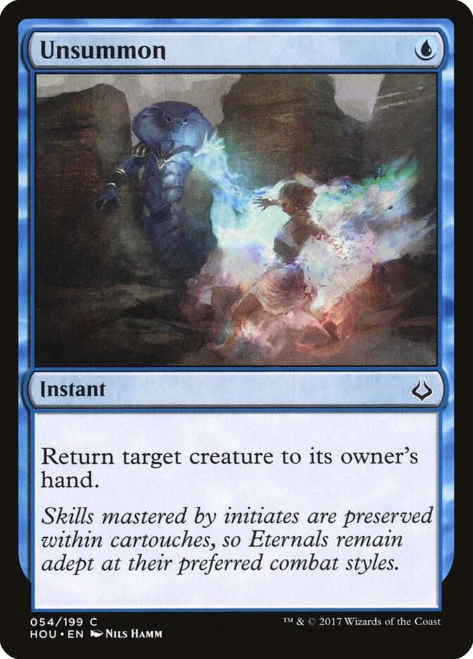 Unsummon 54 (Hour of Devastation)  - Foil | Good Games Adelaide SA