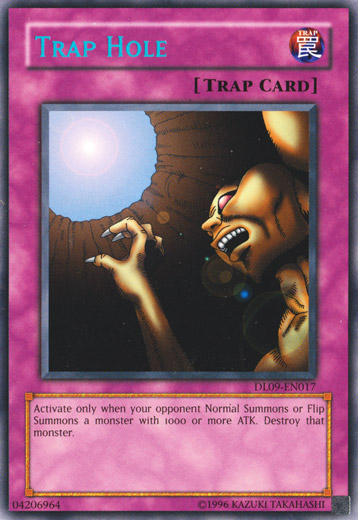 Trap Hole (Blue) [DL09-EN017] Rare | Good Games Adelaide SA