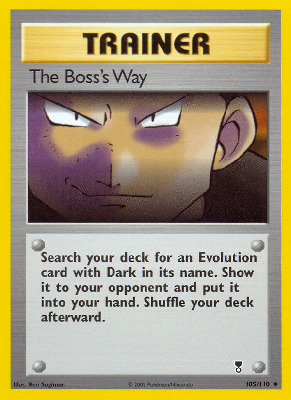 The Boss's Way (105/110) [Legendary Collection] | Good Games Adelaide SA
