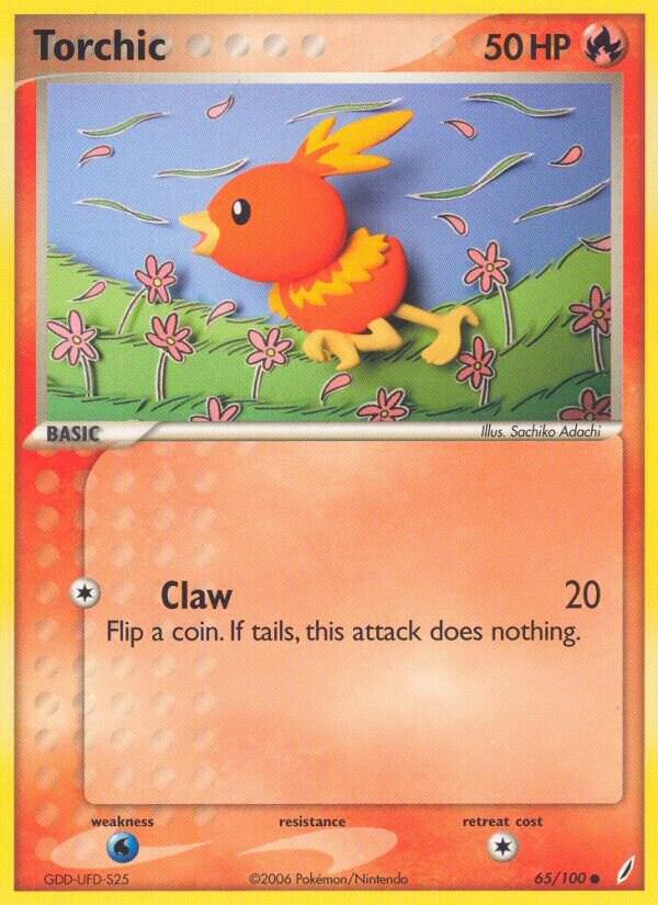 Torchic  65/100 (Crystal Guardians)  | Good Games Adelaide SA