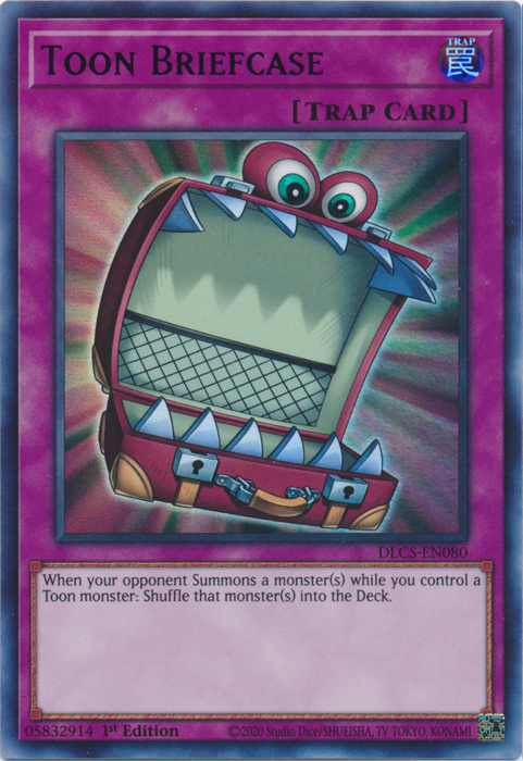 Toon Briefcase (Purple) [DLCS-EN080] Ultra Rare | Good Games Adelaide SA