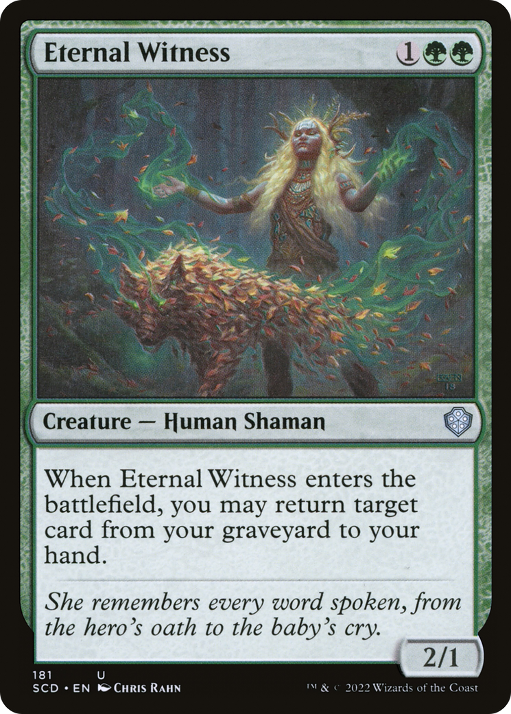 Eternal Witness [Starter Commander Decks] | Good Games Adelaide SA