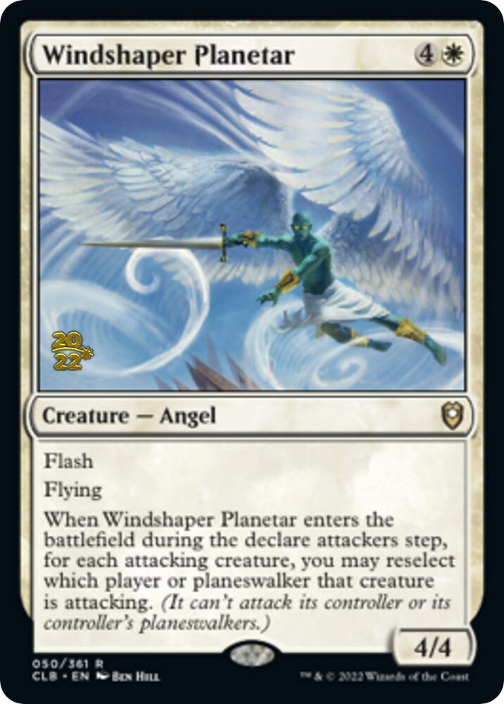 Windshaper Planetar 50 (Prerelease Cards)  - Foil | Good Games Adelaide SA
