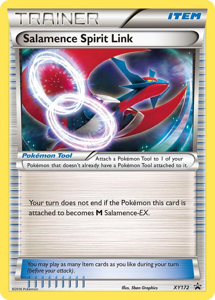 Salamence Spirit Link XY172 (XY Promos)  | Good Games Adelaide SA