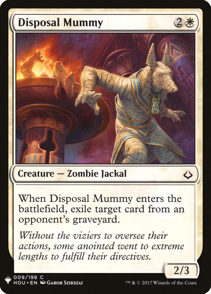 Disposal Mummy [Mystery Booster] | Good Games Adelaide SA