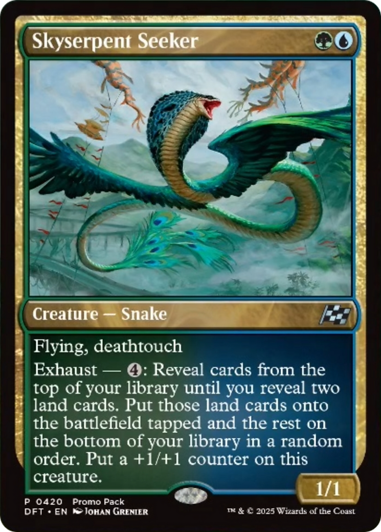 Skyserpent Seeker [Aetherdrift Promos] | Good Games Adelaide SA