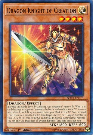 Dragon Knight of Creation [SDRR-EN018] Common | Good Games Adelaide SA