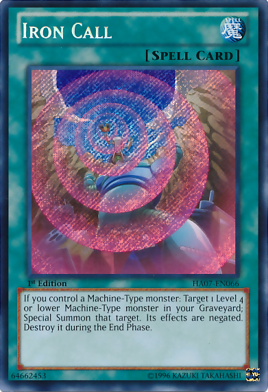 Iron Call [HA07-EN066] Secret Rare | Good Games Adelaide SA