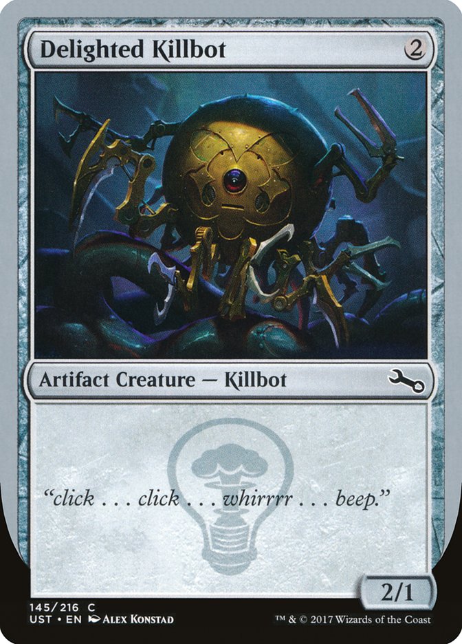 Delighted Killbot 145 (Unstable)  - Foil | Good Games Adelaide SA