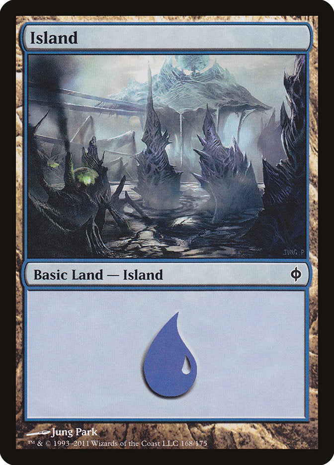 Island (168) [New Phyrexia] | Good Games Adelaide SA