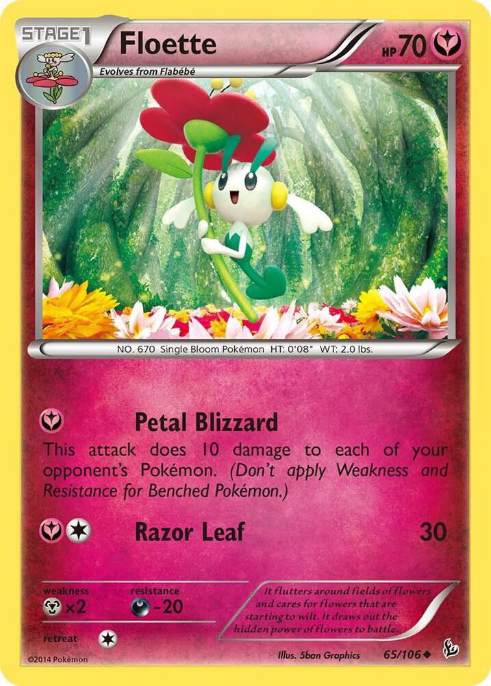 Floette 65/106 (XY - Flashfire)  | Good Games Adelaide SA