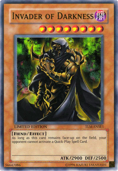 Invader of Darkness [TLM-ENSE1] Ultra Rare | Good Games Adelaide SA