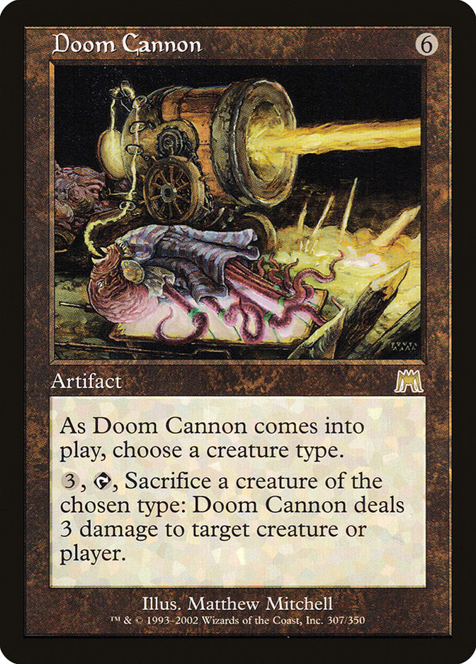 Doom Cannon 307 (Onslaught)  - Foil | Good Games Adelaide SA