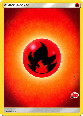 Fire Energy (Charizard Stamp #22) [Battle Academy 2020] | Good Games Adelaide SA