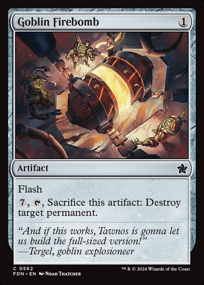Goblin Firebomb 562 (Foundations)  | Good Games Adelaide SA