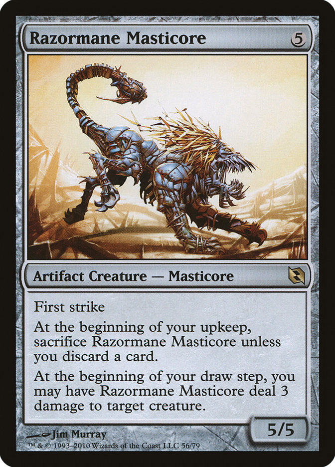 Razormane Masticore 56 (Duel Decks: Elspeth vs. Tezzeret)  | Good Games Adelaide SA