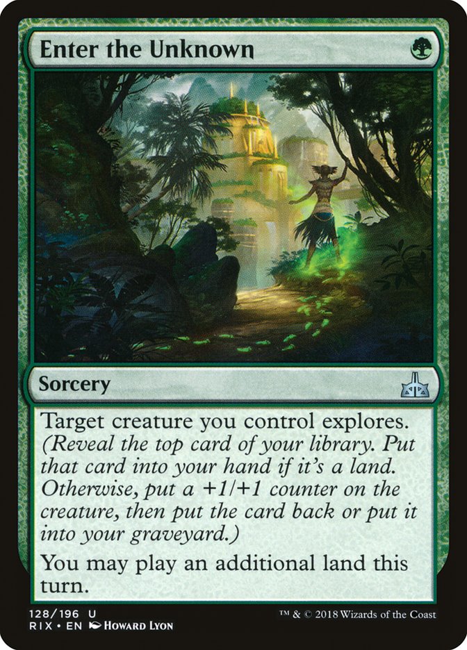 Enter the Unknown 128 (Rivals of Ixalan)  | Good Games Adelaide SA