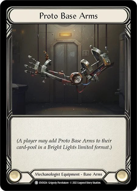 Proto Base Arms [EVO024] (Bright Lights) | Good Games Adelaide SA