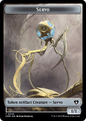 Servo // Thrull Double-Sided Token [Commander Masters Tokens] | Good Games Adelaide SA