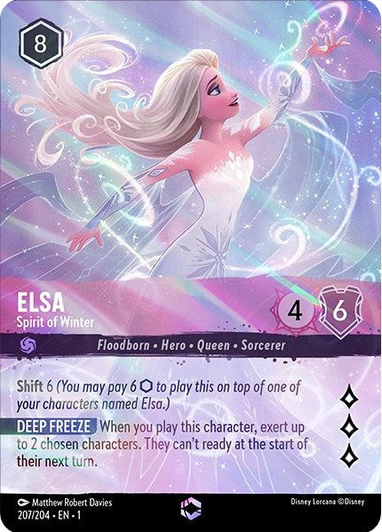 Elsa - Spirit of Winter (Enchanted) (207/204) [The First Chapter] | Good Games Adelaide SA