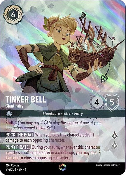 Tinker Bell - Giant Fairy (Enchanted) (216/204) [The First Chapter] | Good Games Adelaide SA