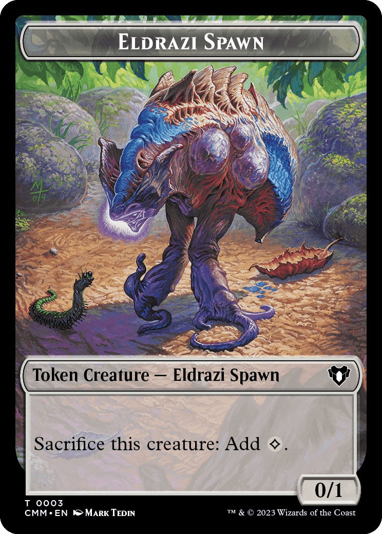 Eldrazi Spawn // Insect Double-Sided Token [Commander Masters Tokens] | Good Games Adelaide SA