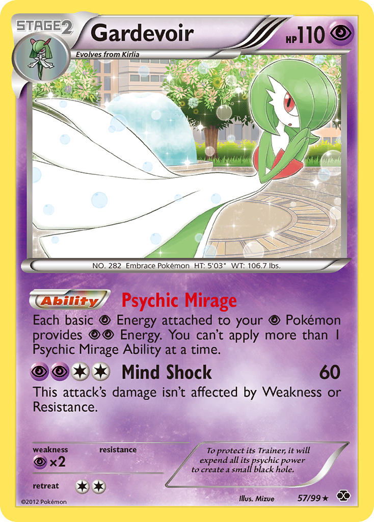 Gardevoir (57/99) [Black & White: Next Destinies] | Good Games Adelaide SA