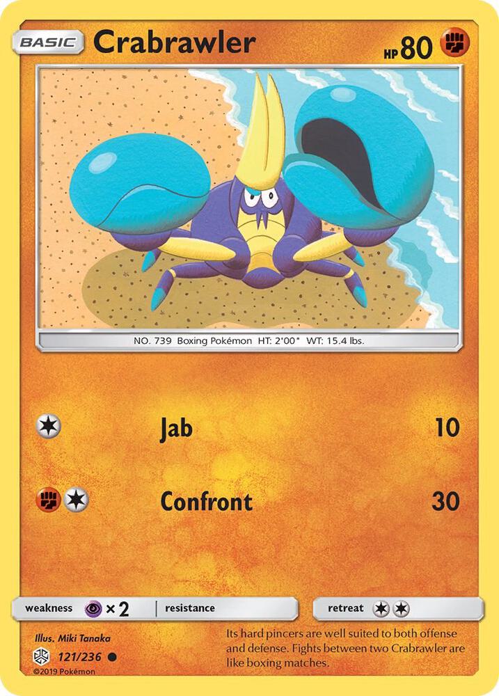 Crabrawler 121/236 (SM - Cosmic Eclipse)  | Good Games Adelaide SA