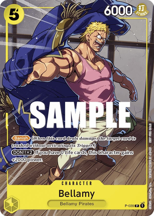 Bellamy (Pirates Party Vol. 4) [One Piece Promotion Cards] | Good Games Adelaide SA
