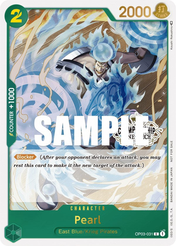 Pearl (Store Championship Participation Pack Vol. 2) [One Piece Promotion Cards] | Good Games Adelaide SA