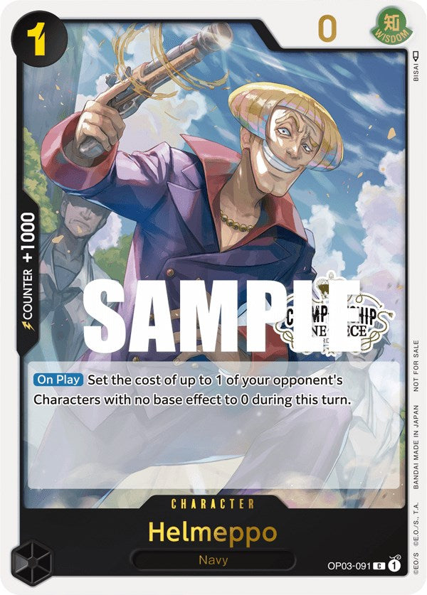 Helmeppo (Store Championship Participation Pack Vol. 2) [One Piece Promotion Cards] | Good Games Adelaide SA