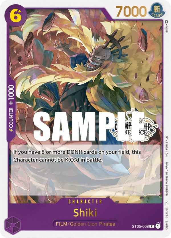 Shiki (Store Championship Participation Pack Vol. 2) [One Piece Promotion Cards] | Good Games Adelaide SA
