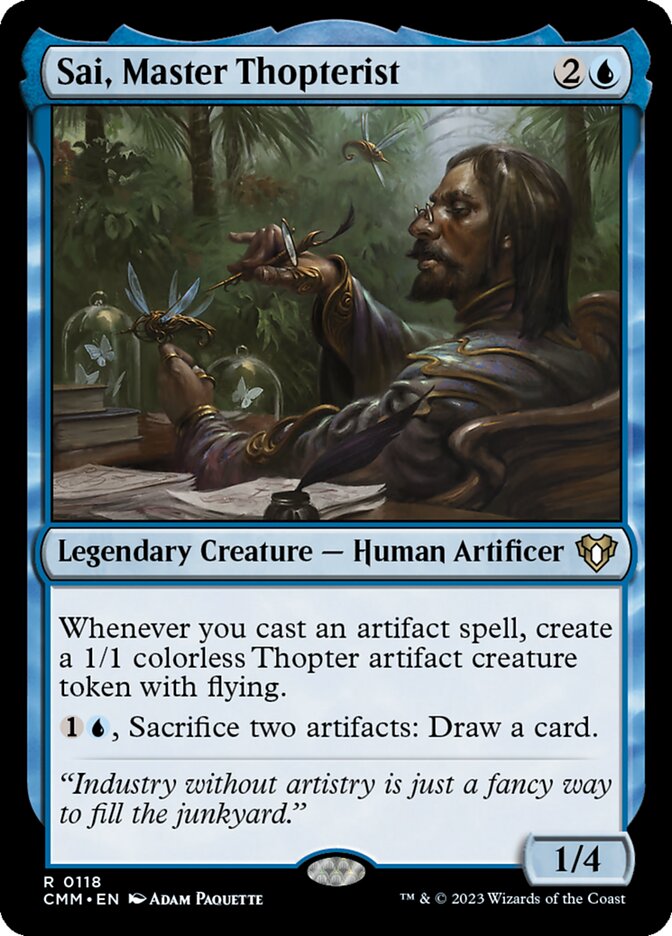 Sai, Master Thopterist 118 (Commander Masters)  | Good Games Adelaide SA